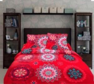 Acolchado 2P Somier COTTON FLOR Doble Guata
