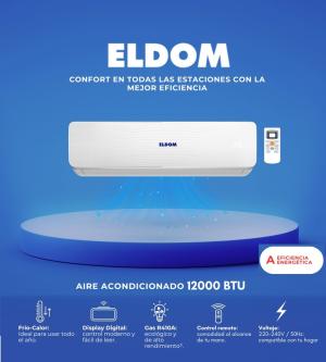 Aire acondicionado ELDOM 12000BTU G:18M