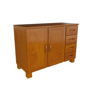 Bajo mesada 120 2P 4C CSL-BAJO4C Casual castaño gis