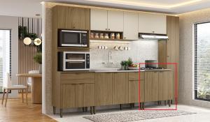 Bajo mesada 2p 80 THB MAGNOLIA Natural CM220