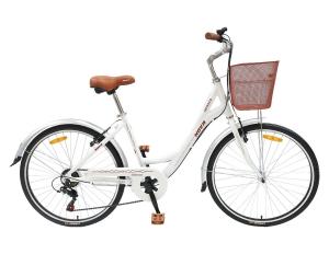 Bicicleta Dama R26 KOVA Monaco Blanca