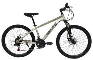 Bicicleta MTB R26 Overcross STATUS Gris