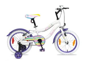 Bicicleta Niña R16  BACCIO MYSTIC blanco