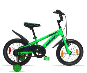 Bicicleta Niño R16 BACCIO Bambino DLX Verde