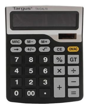 Calculadora TARGUS TA-CAl70 Numeros grandes Pcs