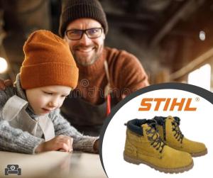 Calzado Bota STIHL Nobuck Mostaza
