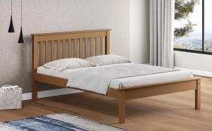 Cama 2P madera ARIZONA AZA2 Castaño Gis