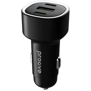 Cargador P/Auto Proove Flash 60W TipoC + USB