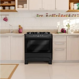 Cocina 5H Mueller HAMBURGO MFV5BB Vetro Negra 610001546