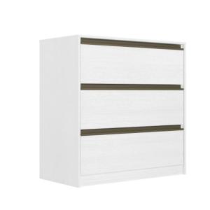Comoda 3C THB Decore 4993 Blanco