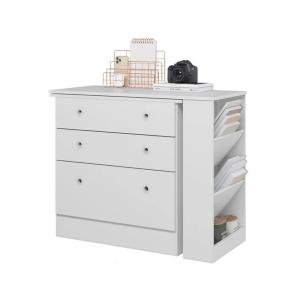Comoda 3C escritorio NAT4840.5 Blanco