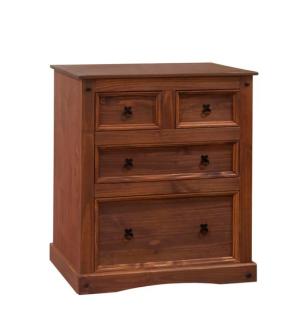 Comoda 4C CS385 Mexicana Cera madera gis
