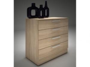 Comoda 4C Roble Quartzo 314426OA CES