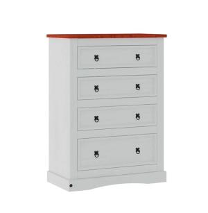 Comoda 4C VB385 Mexicana Nevada madera gis