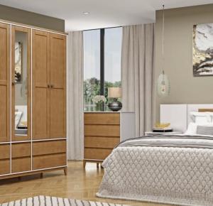 Comoda 4c Finestra PRATA 2801BF