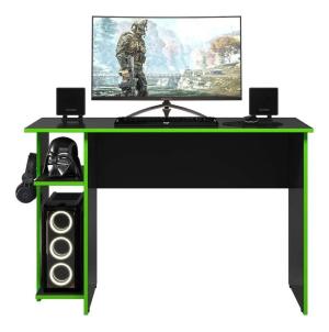 Escritorio Gamer 3875.76 Grafito/Verde