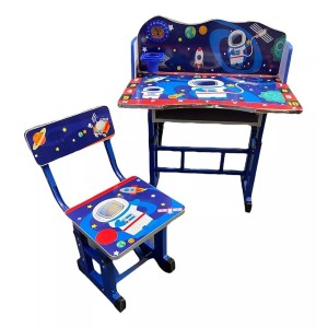 Escritorio Infantil c/silla E-091 YIWU Azul A572