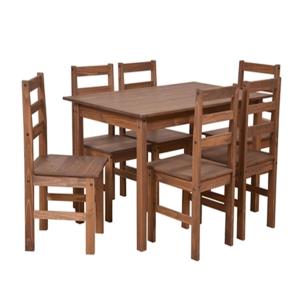 Juego Comedor 6S Madera Mexicano Gromoveis CERA