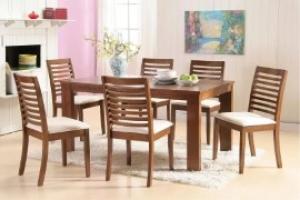 Juego Comedor 6S SYF Jazmin Togo gcu