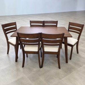 Juego comedor 6 sillas Gf DT6502 + VERONA