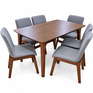 Juego comedor 6 sillas Gf DT6700 + AVON