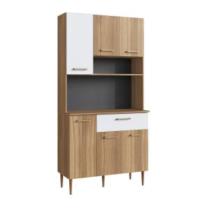 Kits Cocina 6P ArteCas 90 60 4  Nogal Blanco