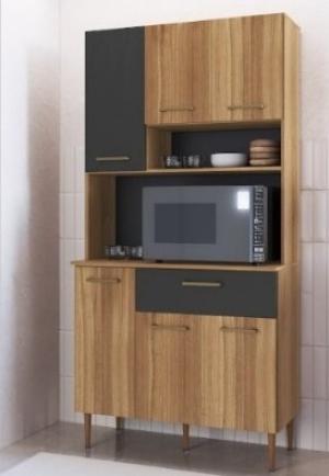 Kits Cocina 6P ArteCas 90 60 62  Nogal Grafite