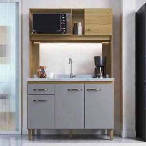 Cocina compacta 4P 1C Decibal CO1202