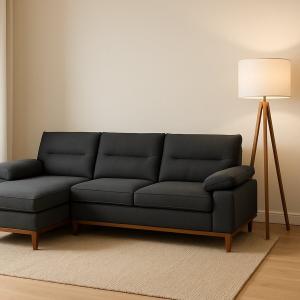 Living esquinero Hellen BLUMENAU Gris grafito 100984