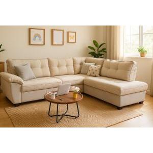 Living esquinero Hellen VICENZA Beig/Marron 100910/100929