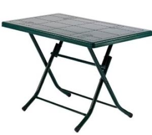 Mesa PVC rectangular Verde Rainbow