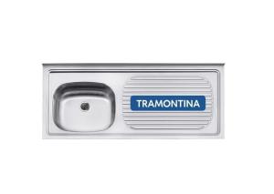 Mesada acero inox Tramontina IZQUIERDA