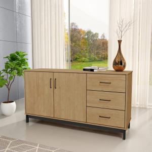 Modular 3C 2P Buffet Finestra MADRI 1944RP Roble/Preto