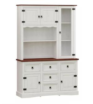 Modular alacena 5 C 3P VB240 Mexicana madera gis