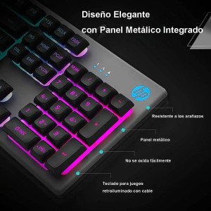 Mouse y Teclado Gaming Hp KM300F