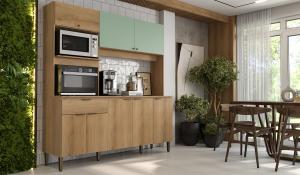 Mueble cocina compacto Thb Florida KCF 100 Capuchino/menta
