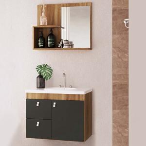 Mueble de baño ArteCas Luna 1410 Nogal/Grafito