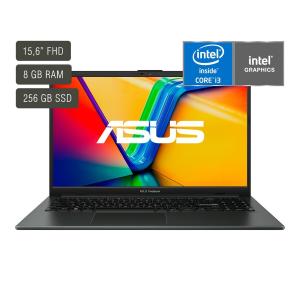 Notebook ASUS i3 E1504GA/N305G/8Gb/256Gb/15.6