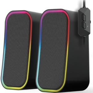 Parlante Groove GS304 Gamer Pc Negro
