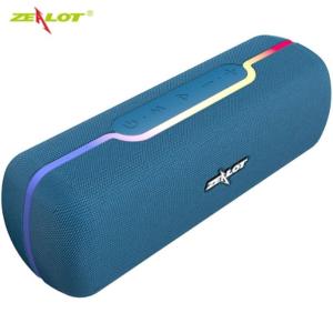 Parlantes Zealot S55 Portatil Celeste