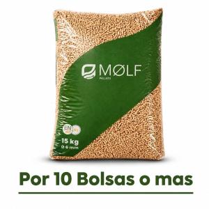 Pellet Molf 15 kg Bolsa por 10 o mas c/u