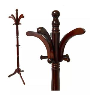 Perchero de pie madera 559 Nig