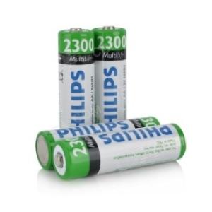 Pila AA PHILIPS Recargable X4
