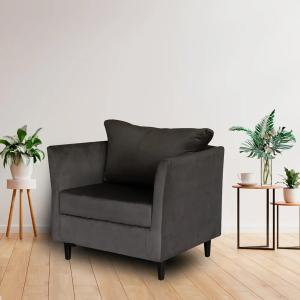 Poltrona 1L Hellen KOMFORT Rustico Gris Urbano 100832