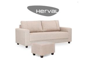 Puf asiento HERVAL 4203 Color D2392 Beig