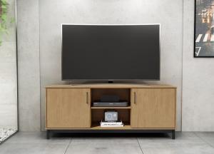 Rack bajo 2P 2E Finestra MADRI 1939RP Roble/Preto
