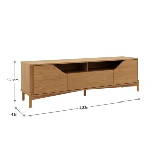Rack tv 2 Puertas 1 Cajones Finestra Nest 3310U