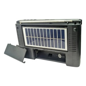 Radio Am Fm con bateria y cargador solar JBI JB-18BTS Yiwu