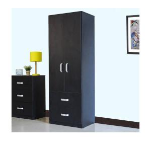 Ropero 2P 2C EVIDENCIA Negro