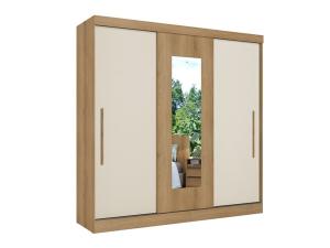 Ropero 3P corredizas THB Vision 5873 Capuccino/Off White